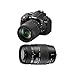Produktbild Nikon D5300 + AF-S DX Nikkor 18 – 105 mm + TAMRON AF 70 – 300 mm-Set Kamera SLR 3000 MP CMOS 6000 x 4000pixels schwarz – Digitalkameras (24,2 MP, 6000 x 4000 Pixel, CMOS, Full HD, 480 g, schwarz)