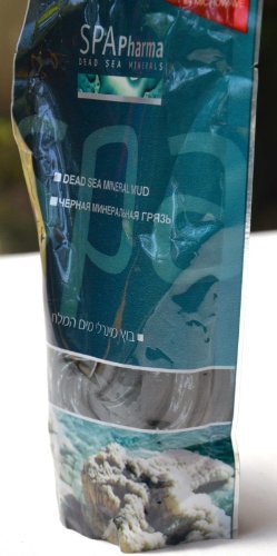 Spa Pharma Dead Sea Minerals Black Mud Facial and Body Mask