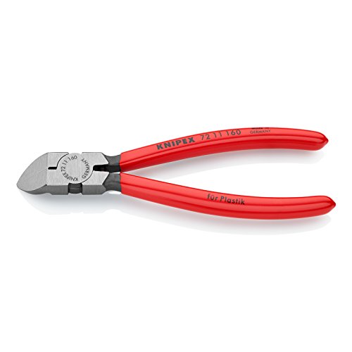 Knipex 72 11 160 Seitenschneider für Plastik und andere weiche Werkstoffe