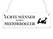 Produktbild Holzschild Shabby ECHTE MÄNNER FAHREN MOTORROLLER Roller Geschenk Zweirrad Mann