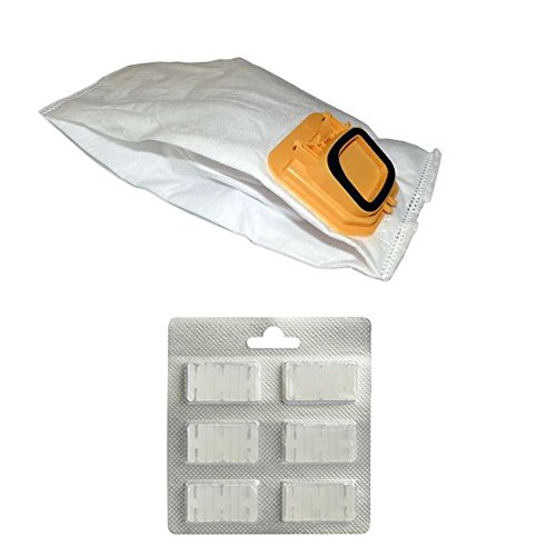 Eurostore07 - 6 bolsas + 6 bolsas perfumadas para vorwerk modelo vk 140 150