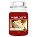 Produktbild YANKEE CANDLE SUGARED Cinnamon Apple Kerze, Glass, CZERWONY, L