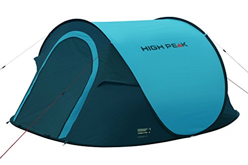 High Peak Pop Up Zelt Vision 3, Blau/Dunkelgrau, 10122 - 