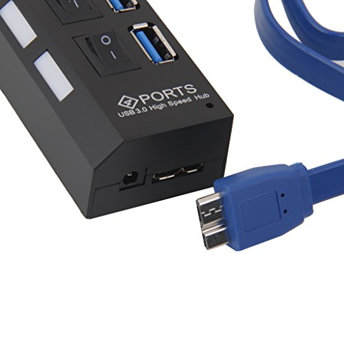 Generic USB 3.0 Splitter Hub 4 Ports 5Gbps mit Switch