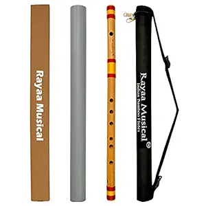 Rayaa Musical, F Sharp Base 26 Inches Well Tuned 440hz Flute