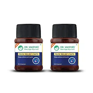 DR. VAIDYA'S Pain Relief Capsules Ayurvedic Medicine for Joint 30 Capsules (Pack of 2)