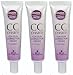 Multi Pack Offer 3 X Osiris CC Cream Natural with SPF15 - 35ml Each