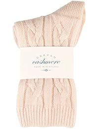 Graham Cashmere - Calcetines - para mujer blanco Camafeo Talla única