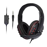 Gaming Headset LeftCafe Over-Ear Gaming Headphones 3.5mm Stereo Headband Headset