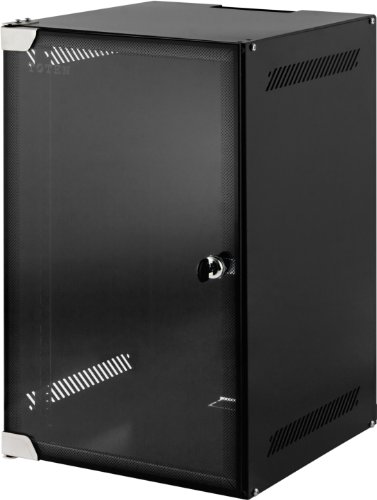 9 HE 10 Zoll 10" Wandschrank / Serverschrank mit Glastür (BxTxH): 280x310x463mm - NEU! 19Power GmbH