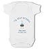 My First Birthday Personalised Name and Date for boy cute - Baby Vest - 12-18 Months