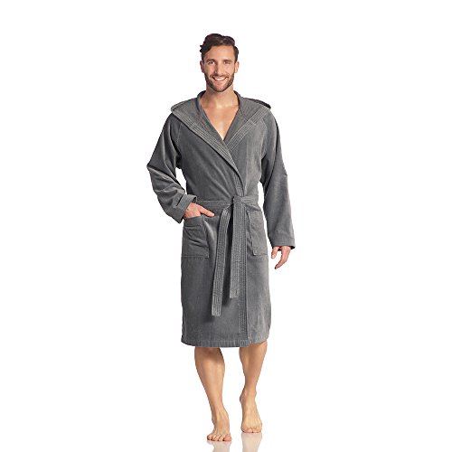 Preisvergleich Produktbild Vossen Damen & Herren Bademantel Texas Flanell m