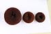 2015 high quality Women Girl's Fashion Donut Hair Ring Bun Former Shaper styler Set Brown/Black/Beige 1L+1M+1S (brown)