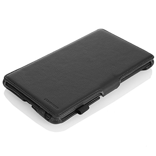 MoKo Google New Nexus 7 FHD 2nd Gen Hülle – Slim-Fit Schutzhülle Case Tasche Smart Cover mit Auto Sleep Wake up Modus und Standfunktion für Google Nexus 7 2 2013 Tablet, SCHWARZ - 9