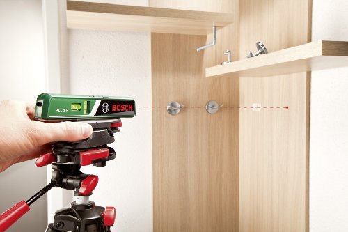 Bosch DIY Laser-Wasserwaage PLL 1 P, Batterien, Universalhalterung, Karton (Arbeitsbereich Linienlaser 5 m, Arbeitsbereich Punktlaser 20 m, +/- 0,5 mm Messgenauigkeit) - 3