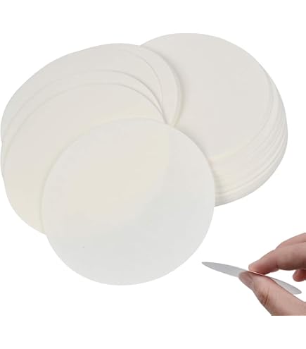CHEMEX FILTERPAPIER - 100 STÜCK - gefaltet und quadratisch