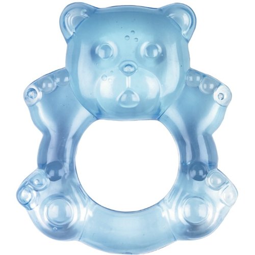 Baby Charms Teething Ring, Light Blue, Model# 11154