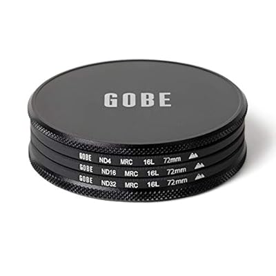 Gobe ND Filter Kit 72mm MRC 16-Layer  ND4  ND16  ND32