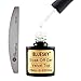 Bluesky UV/LED Gel Nail Polish Velvet Top Coat 10 ml with Bbeautylounge Nail File