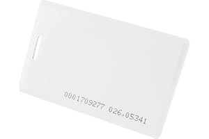 Fongwah 30 Piezas Tarjetas de proximidad RFID de 125 kHz para control de acceso con tarjeta de identificación y acceso a hoteles de 1,8 mm de grosor