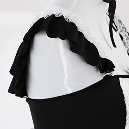WWricotta Maid Women Sexy Lingerie Sexy Underwear Lovely Female Lace Bow Erotic Sleepwear