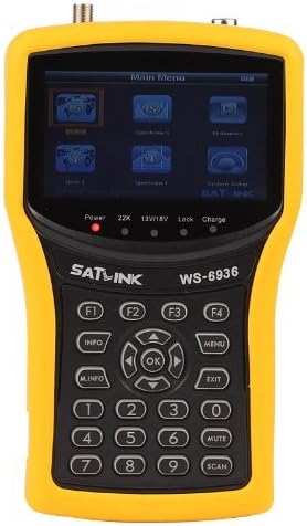 SATLINK WS 6936 - DVB-S & DVB-T Satellite Signal Finder Meter by Satlink