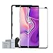 Produktbild CONMDEX Galaxy Note 9 Displayschutzfolie Clear 3D Curved gehärtetes Glas 6,4"Full Cover Displayschutzfolie Kratzer- / Anti-Blasen- / case-freundlich, mit Installations-Kit im Pack (Schwarz)