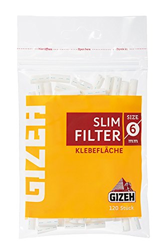 Gizeh Slim Filter 6mm mit Klebefläche 50x 120 (6000)