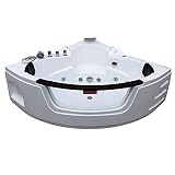 Baignoire balneo d'angle 140 x140 hydromassante