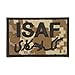 Produktbild Cobra Tactical Solutions Military Besticktes Patch ISAF International Security Assistance Force Digital camo Sand mit Klettverschluss für Airsoft/Paintball für Taktische Kleidung/Rucksack