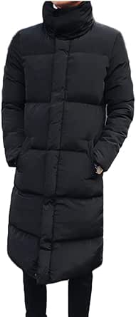 long padded down coat