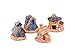 Produktbild Guai Home Ornament Dekoration Zubehör für Gartenterrasse Startseite Schreibtisch Miniatur Fee Garten Stein Haus Micro Landschaft (bunt)