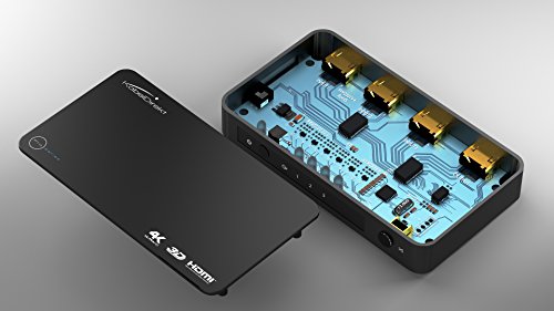 KabelDirekt 4K HDMI Switch 3 x 1 ( 1080p 4K 3D HDCP) / mit Fernbedienung & integriertem HDMI Verstärker – PRO Series - 6