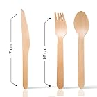 HEYNNA® Einwegbesteck Set umweltfreundlich und plastikfrei – Bild 2