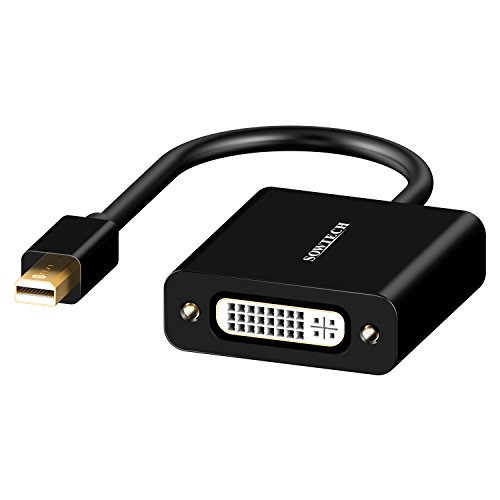 Mini DisplayPort auf DVI, SOWTECH Vergoldet Mini DP zu DVI Male zu Female Kabel Adapter Konverter - 6