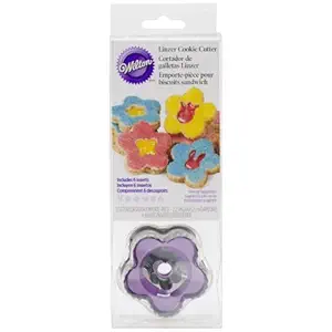 Wilton 2308-0345 Linzer Cookie Cutters, Set of 6