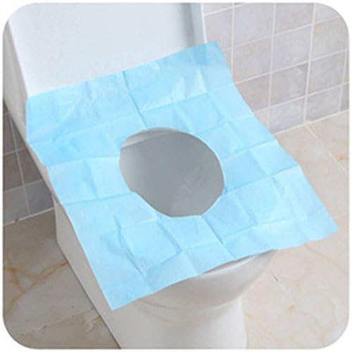 Disposable Toilet Seat Covers Paper Travel Outdoor Sanitary Waterproof Mat