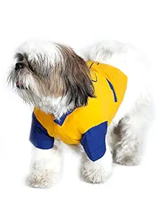 D'chica Paws Yellow & Blue Tuxedo for Dog & Puppies -DCPWOC7153/S