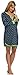 Cornette Maternity Nightdress 654/09 (Darkblue/Green, L)