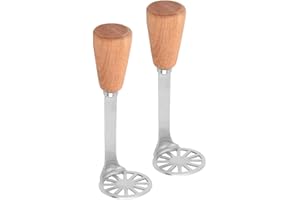 Kichvoe Mini Avocado Masher Pack of 2 Small Potato Masher Tiny Masher Mini Masher Stainless Steel Fruit Masher Food Masher Kitchen Utensil for Beans Guacamole Vegetables