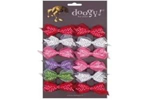 DOGGY Nœud Barrette à Pois pour Chien 12