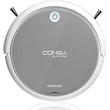 Robot aspirador Conga Slim 890 de Cecotec. Barre y aspira. Programable 24h. 5 modos de limpieza. Itech EVO. Gran potencia de succión. Estación de auto carga. Filtro HEPA. Batería Litio 90 - 120 min.