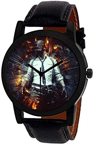 CERO PUBG Badal Dial Black Analog Men Watches for Boy