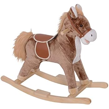 wooden baby horse