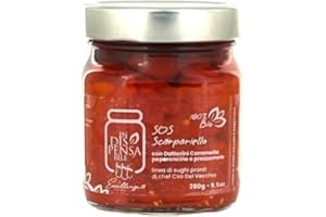 IL TOMOLO Sugo Pronto Con Datterini Caramella, Peperoncino e Prezzemolo "Scarpariello" - Biologico - Senza Conservanti - Eccellenze Nolane