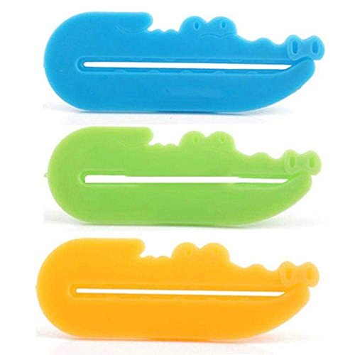 Waymore Tube Squeezer Clip for Toothpaste,Cosmetic Tubes (Pack of 3)