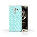 Produktbild Stuff4® Hülle/Case für Asus Zenfone 3 Deluxe ZS570KL / Aqua Quatrefoil Muster/Wintermode Kollektion
