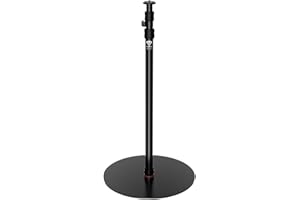 IFOOTAGE Cobra 2 statyw jednonożny z okrągłą podstawą, szybko regulowana wysokość, aluminiowy monopod do lustrzanek cyfrowych, kamkorderów, nagrywania vlogów na pulpicie (40 cm)