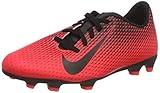  Nike JR Bravata II FG, Zapatillas de Fútbol Unisex Niños, Rojo (Bright Crimson/Black 601), 38 EU
