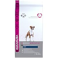 Eukanuba Premium Hundefutter für Boxer, Trockenfutter mit Huhn (1 x 12 kg)